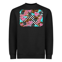 Black race day background Heavyweight Sweatshirt - AdoDesignShop