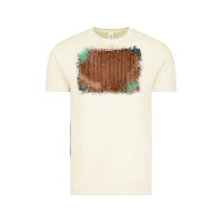 Vintage Arctic Wood Glitter Leopard Pattern Frame Vintage Tee - Bettercallsaul