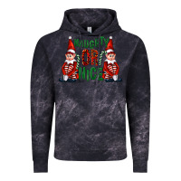Cloud Black Naughty or nice christmas elfs Vintage Hoodie - FaDigitalArtStudio