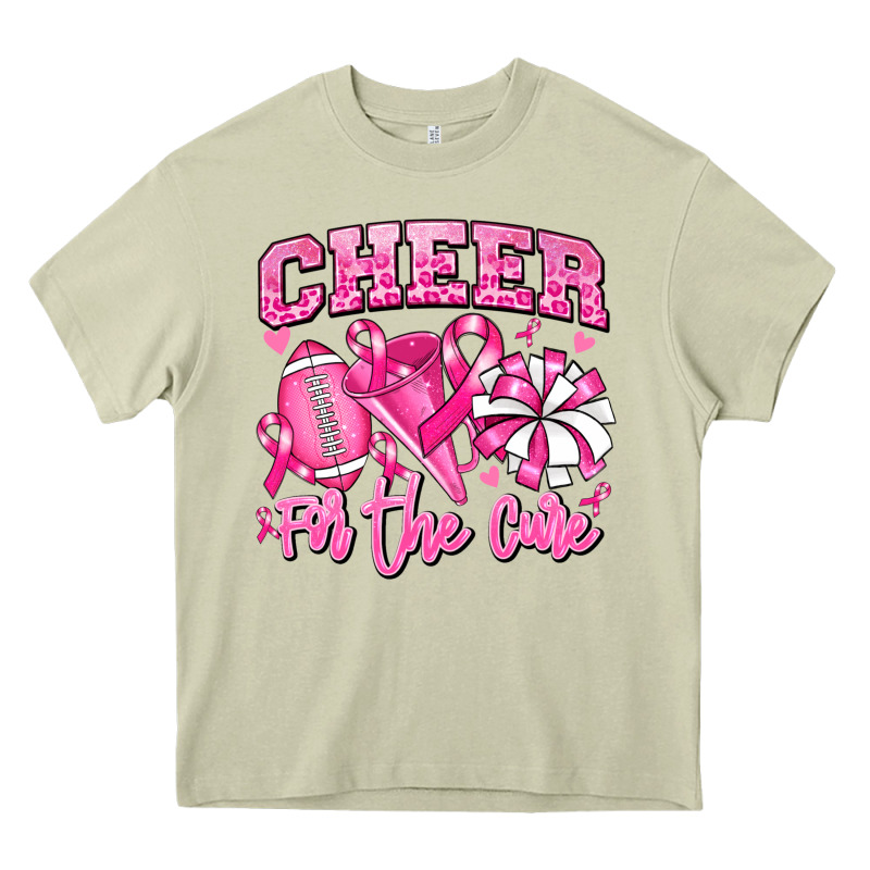 Cheer For The Cure American Football Heavy Core Tee by RanaPortraitStore | Teevron