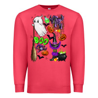Cardinal cute ghost Premium Sweatshirt - LillyAllenDesigns
