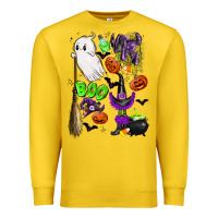 Lemon cute ghost Premium Sweatshirt - LillyAllenDesigns