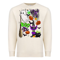 Sandshell cute ghost Premium Sweatshirt - LillyAllenDesigns