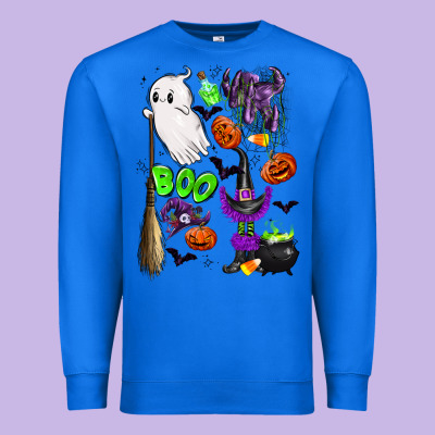 Cute Ghost Premium Sweatshirt Designed By Lillyallendesigns