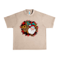 French Oak texas santa wood slice ornament Urban Heavy Tee - JahusDesignShop