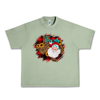 Oil Green texas santa wood slice ornament Urban Heavy Tee - JahusDesignShop