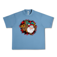 Pebble Blue texas santa wood slice ornament Urban Heavy Tee - JahusDesignShop