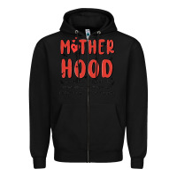 Black motherhood some day i rock it Zipper Hoodie - MaliasSmallBusiness
