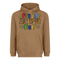 Toasted Coconut proud autism mom design Heavyweight Hoodie - LillyAllenDesigns