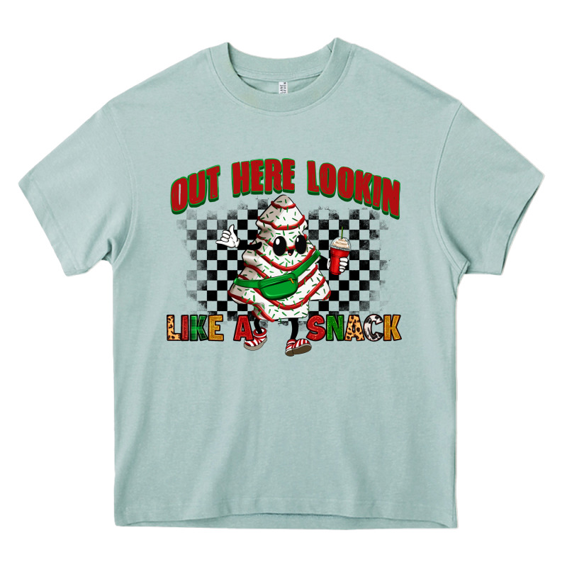 Out Here Lookin Like A Snack Heavy Core Tee by Zillion Design Studio | Teevron