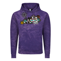 Cloud Purple ky yall western Vintage Hoodie - CowhideDigitalArt