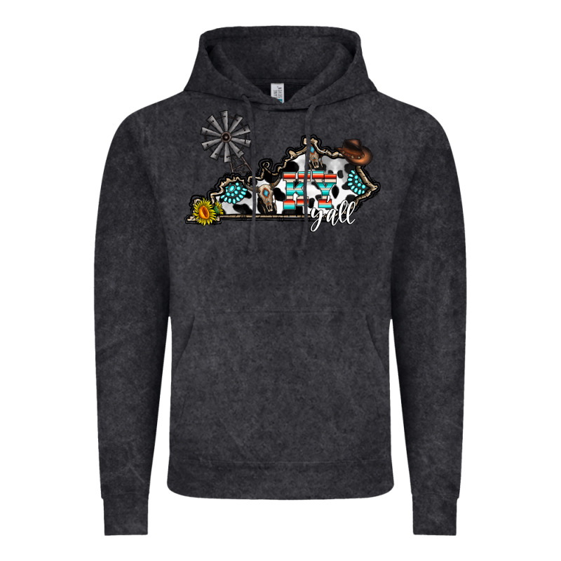 Ky Yall Western Vintage Hoodie by CowhideDigitalArt | Teevron