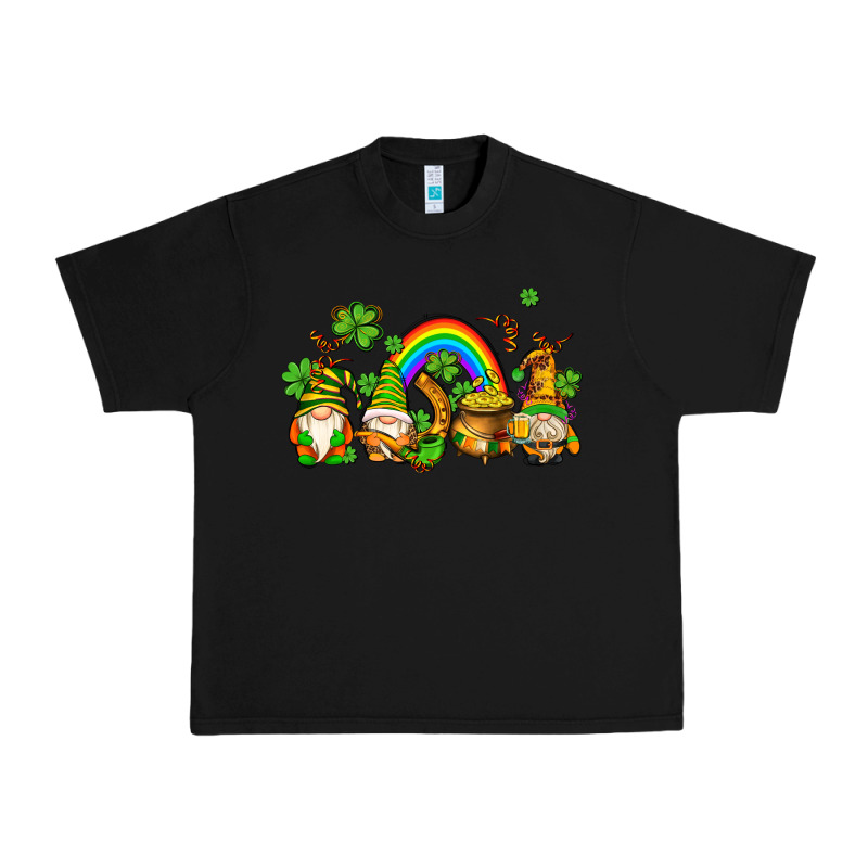 St Patricks Gnomes With Rainbow Urban Heavy Tee by AdoDesignShop | Teevron