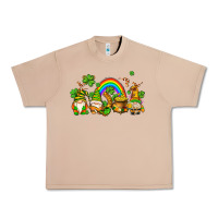 Burro st patricks gnomes with rainbow Urban Heavy Tee - AdoDesignShop