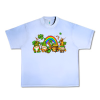 Grape Ice st patricks gnomes with rainbow Urban Heavy Tee - AdoDesignShop