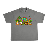 Tornado st patricks gnomes with rainbow Urban Heavy Tee - AdoDesignShop