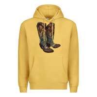Antique Gold cowgirl boots Premium Hoodie - RanaPortraitStore