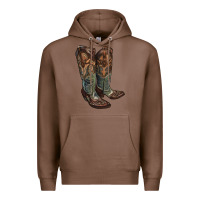 Chestnut cowgirl boots Premium Hoodie - RanaPortraitStore