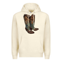 Sandshell cowgirl boots Premium Hoodie - RanaPortraitStore