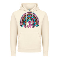 Vintage Artic leopard cowhide nurse rainbow Vintage Hoodie - JahusDesignShop