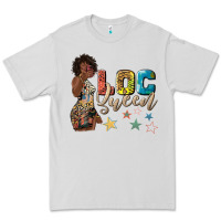 Dove Grey afro woman loc queen Premium Tee - texasbilliewilder