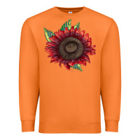 Carrot ProCut Red Sunflower Premium Sweatshirt - LillyAllenDesigns