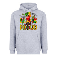 Heather Grey empowerment and celebration design Heavyweight Hoodie - LillyAllenDesigns
