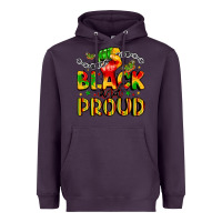 Plum empowerment and celebration design Heavyweight Hoodie - LillyAllenDesigns