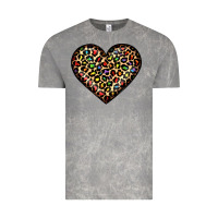 Cloud Rock pride leopard heart Vintage Tee - JahusDesignShop