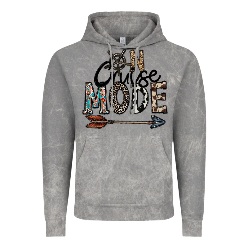 On Cruise Mode Vintage Hoodie by CowhideDigitalArt | Teevron