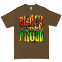 Cacao black and proud Premium Tee - texasbilliewilder