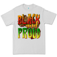 Dove Grey black and proud Premium Tee - texasbilliewilder