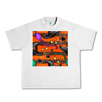 Lunar Rock halloween witch hats leopard seamless pattern Urban Heavy Tee - BundleAndBundleShop