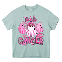 Arona tackle cancer halloween ghosts american football Heavy Core Tee - RanaPortraitStore