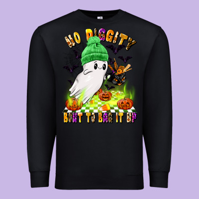 No Diggity Bount To Bag It Up Premium Sweatshirt Designed By Lillyallendesigns