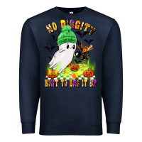 Navy no diggity bount to bag it up Premium Sweatshirt - LillyAllenDesigns