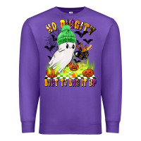 Purple no diggity bount to bag it up Premium Sweatshirt - LillyAllenDesigns