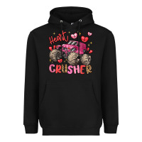 Black name monster truck heartbreaker Heavyweight Hoodie - LillyAllenDesigns