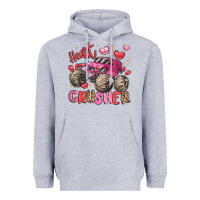 Heather Grey name monster truck heartbreaker Heavyweight Hoodie - LillyAllenDesigns