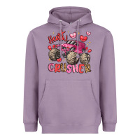 Lavender name monster truck heartbreaker Heavyweight Hoodie - LillyAllenDesigns