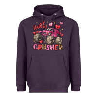 Plum name monster truck heartbreaker Heavyweight Hoodie - LillyAllenDesigns