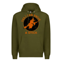 Army Green Halloween Witch Premium Hoodie - Bettercallsaul