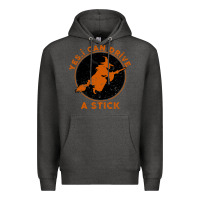 Charcoal Heather Halloween Witch Premium Hoodie - Bettercallsaul