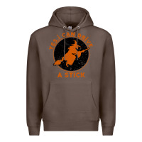 Coffee Halloween Witch Premium Hoodie - Bettercallsaul