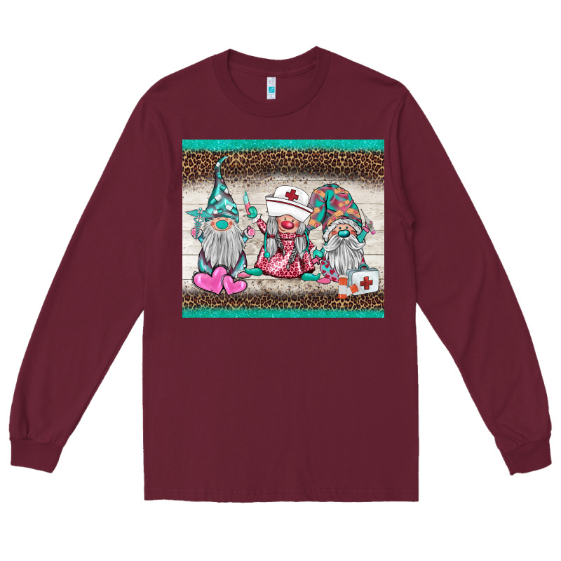 Nurse Gnomies Tumbler Long Sleeve Tee by BarkalooDesign | Teevron