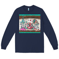 Navy nurse gnomies tumbler Long Sleeve Tee - BarkalooDesign