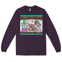 Plum nurse gnomies tumbler Long Sleeve Tee - BarkalooDesign