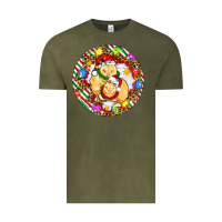 Vintage Olive Christmas chick Vintage Tee - Artiststas