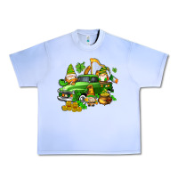 St Patricks Gnomes  With Farm Truck Urban Heavy Tee | Teevron