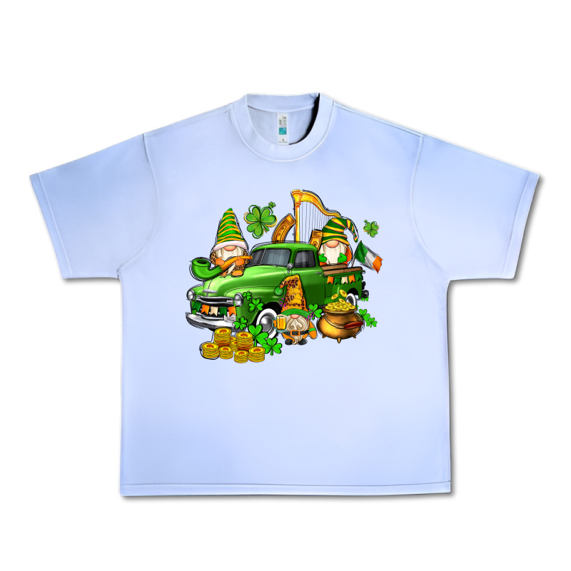 St Patricks Gnomes  With Farm Truck Urban Heavy Tee by AdoDesignShop | Teevron